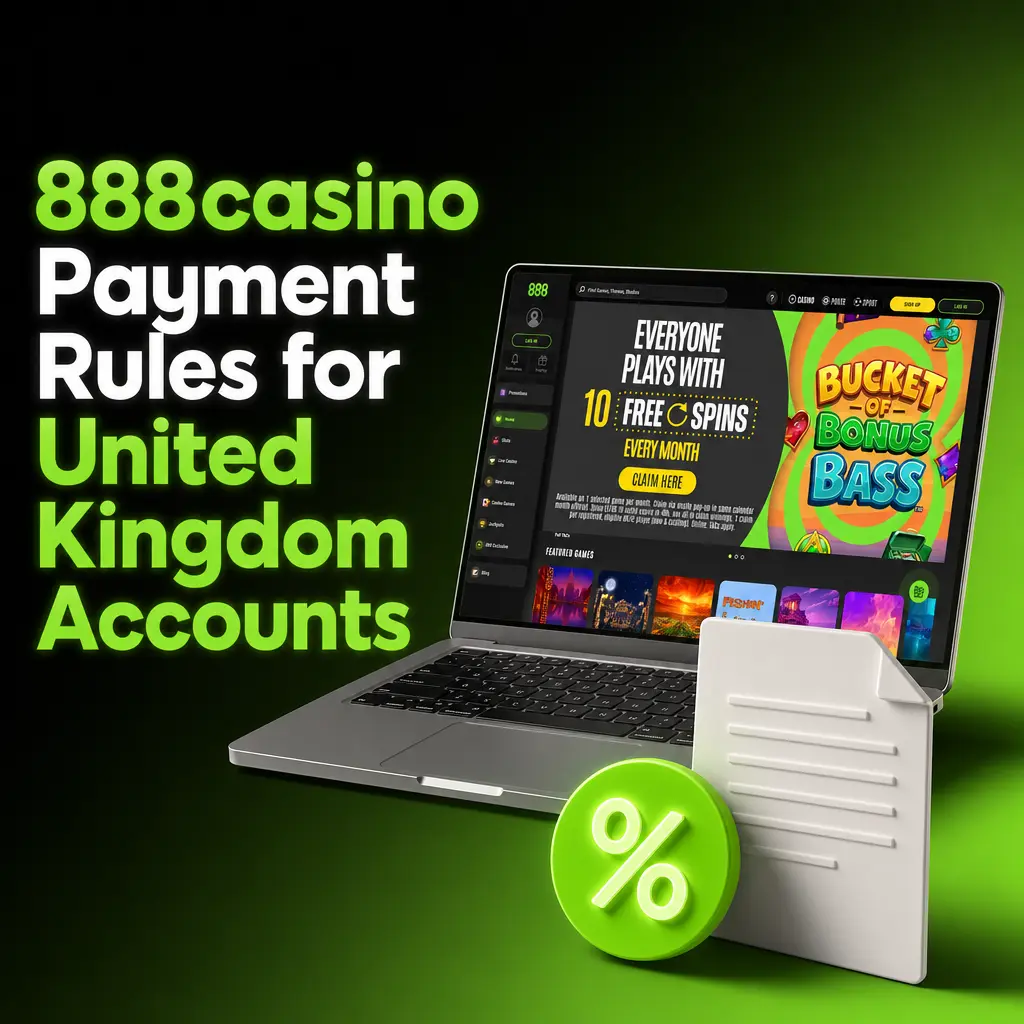 888casino UK payment rules: verification, same-method returns, wagering clearance, GBP 20,000 withdrawal cap, GBP currency processing.