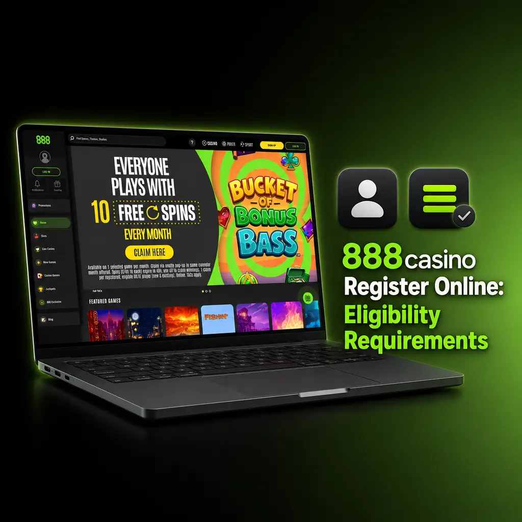 888casino register online UK eligibility requirements: age, address, ID verification, and single account rules explained