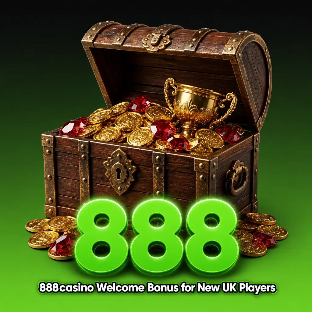 888casino 2026 welcome bonus for new UK players: 200 free spins on £20 deposit plus 100% match up to £100