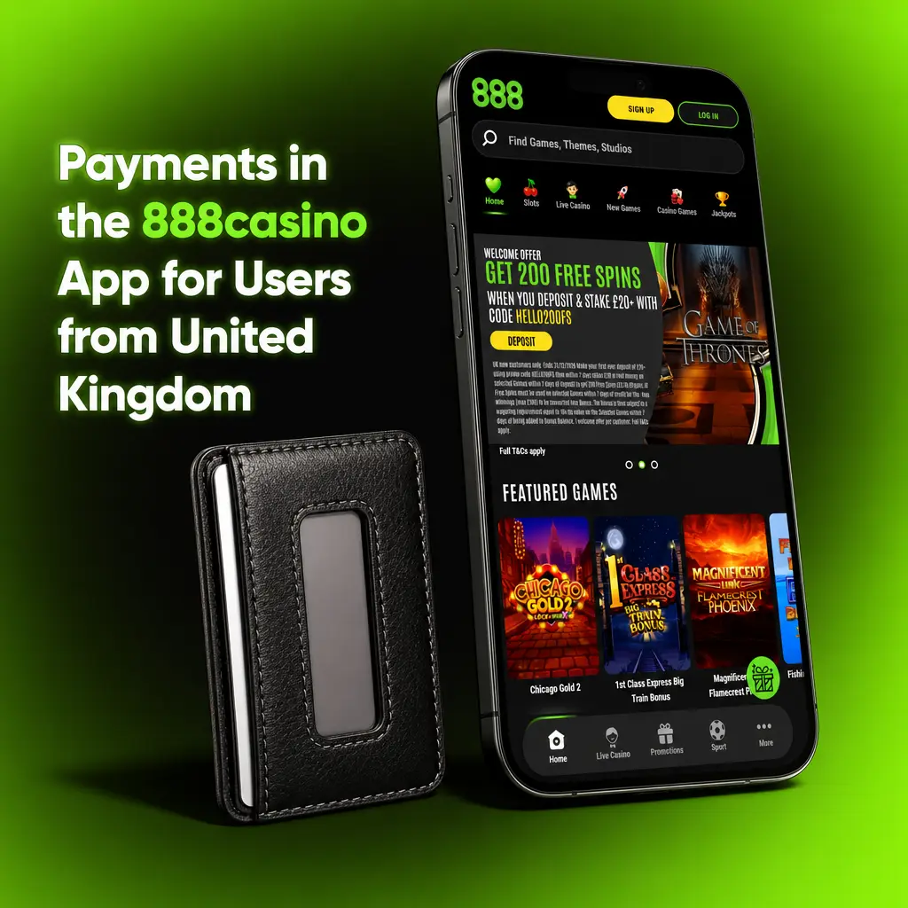 888casino app payment options for UK users: Visa, MasterCard, Apple Pay, Luxon Pay, Pay by Bank, Trustly, and Paysafecard