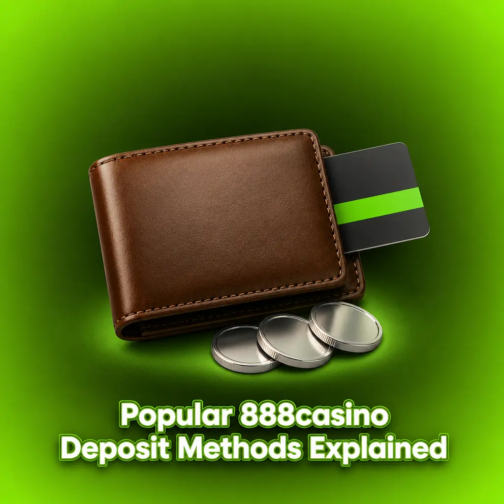 Overview of 888casino deposit methods: Visa, Mastercard, Apple Pay, Luxon Pay, Pay by Bank, Trustly, and Paysafecard.